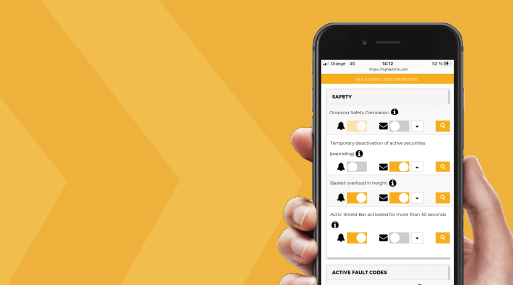 Découvrez l'application My Haulotte